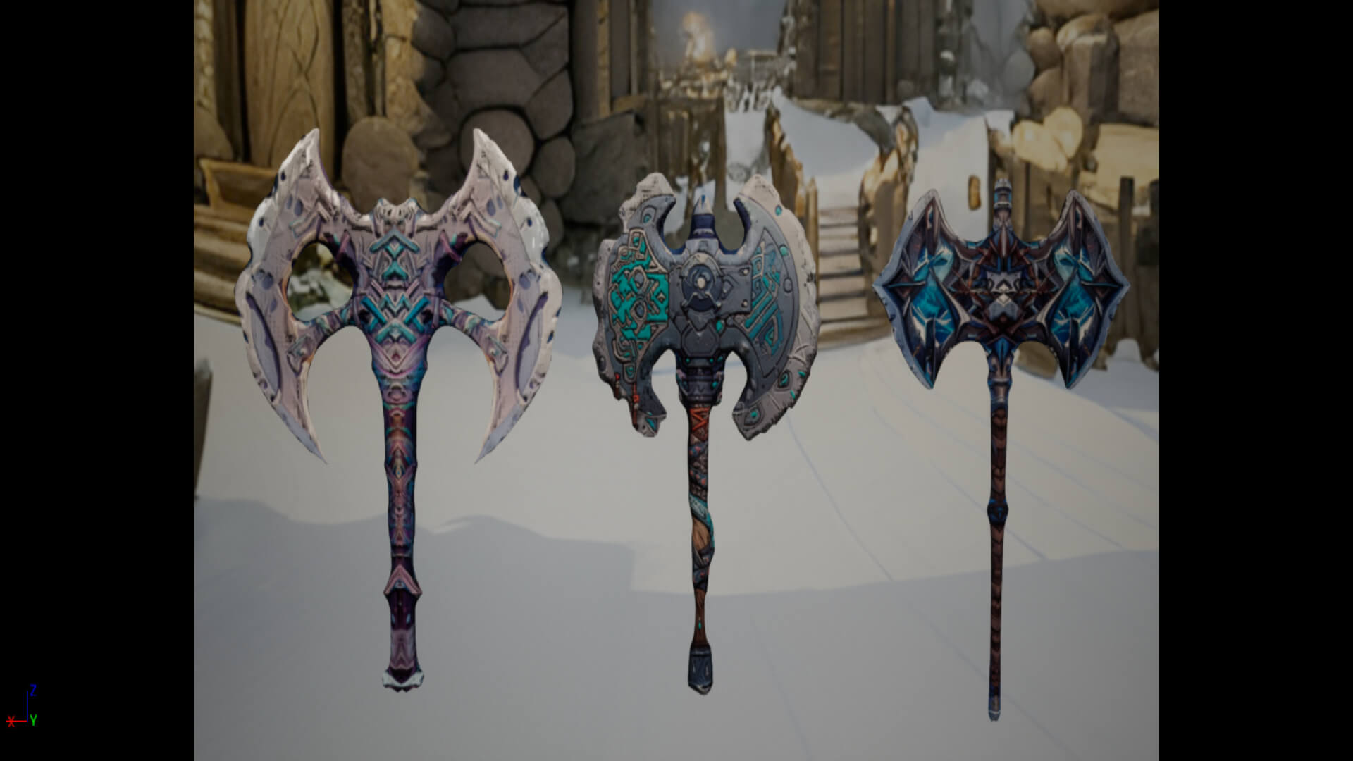 Snowday Weapon Pack 1 - 3
