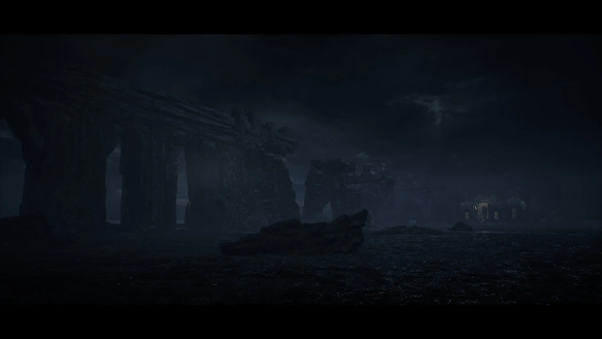 Dark Fantasy Temple Environment - 2