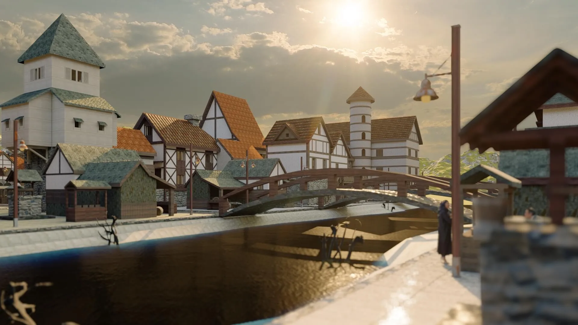 Medieval Town Environment - 12