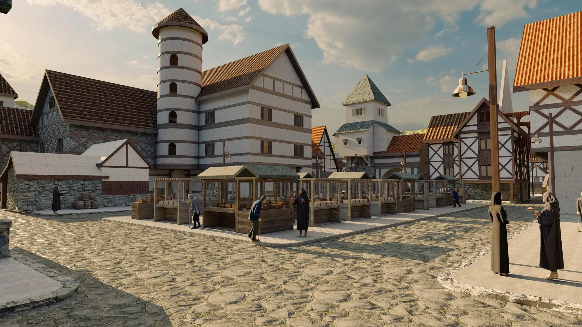 Medieval Town Environment - 6
