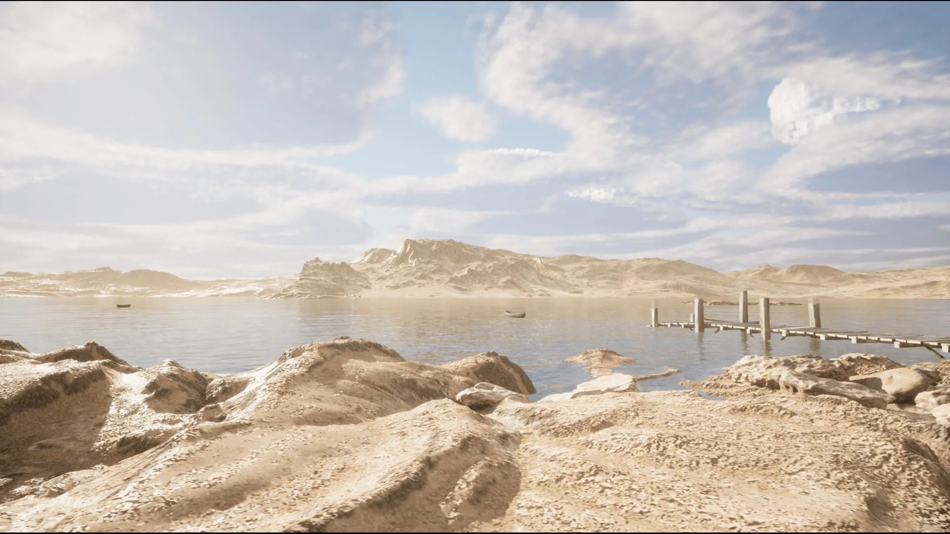 Egyptian Temple In Desert - 12