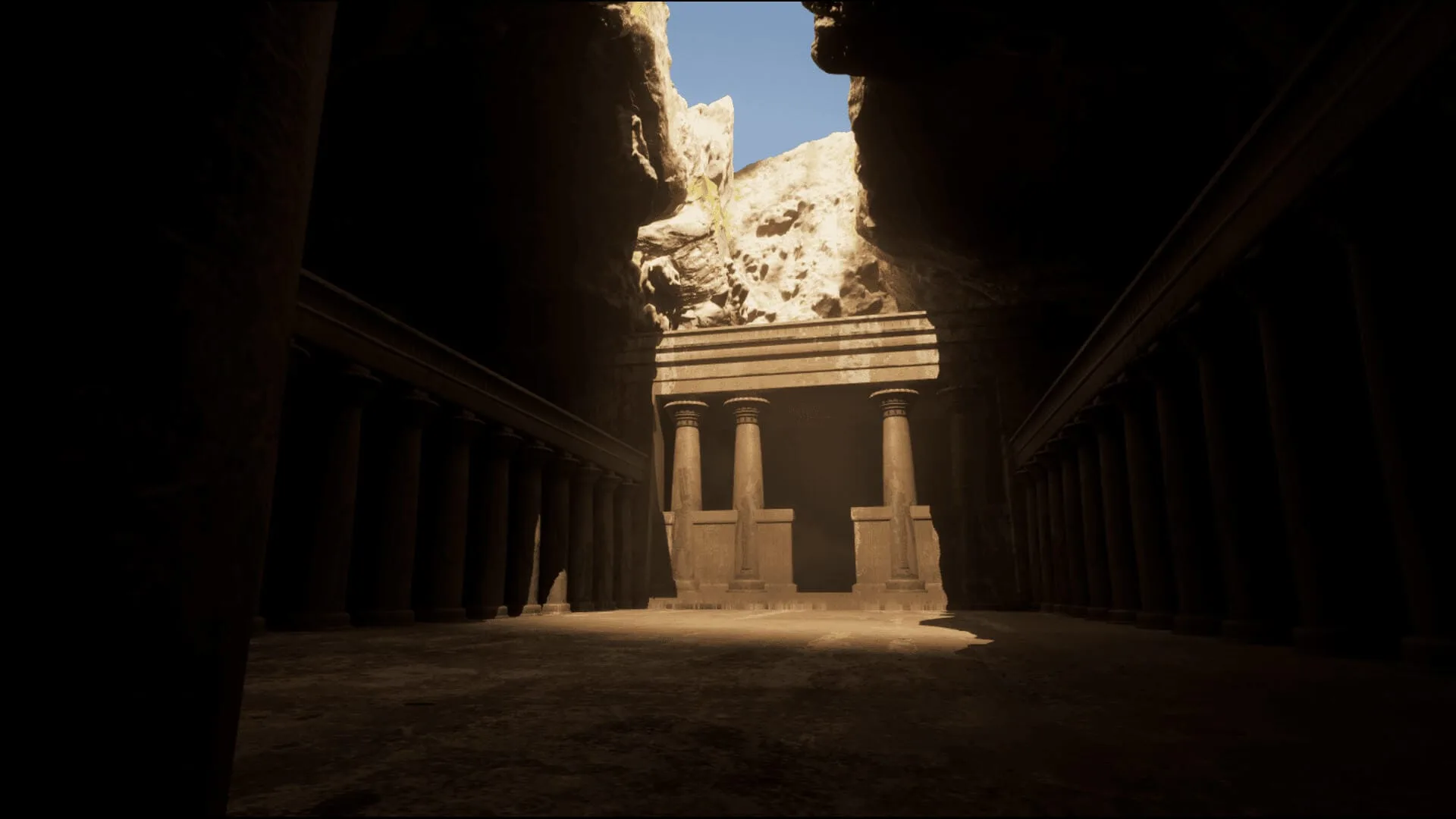 Egyptian Temple In Desert - 19