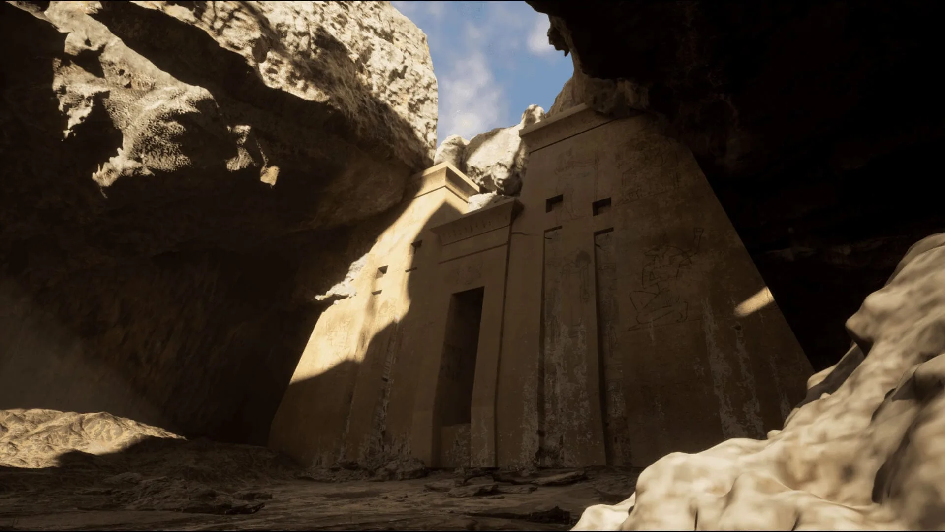 Egyptian Temple In Desert - 8