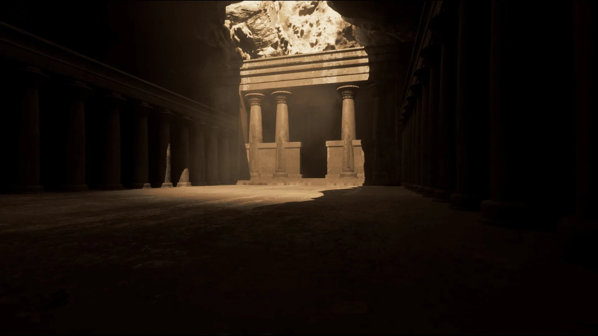 Egyptian Temple In Desert - 9
