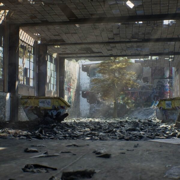 Abandoned Hangar Environment