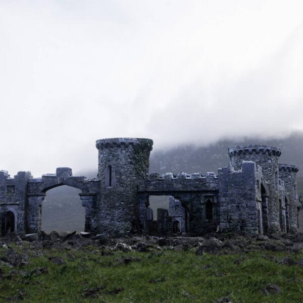 Medieval Castle Ruins Environment